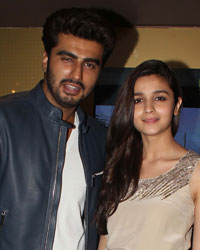 Arjun Kapoor and Alia Bhatt Promotion of film 2 states at pvr juhu