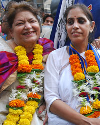 Saroj Khan, Pushpa Milind Bhole and Salma Agha