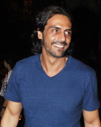 Arjun Rampal Snapped at Nido, Bandra