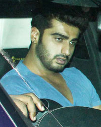 Arjun Kapoor snapped in Juhu at '2 States' Screening