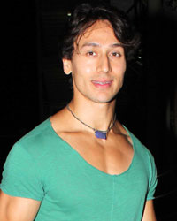 Tiger Shroff at Juhu PVR