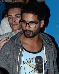 Shahid Kapoor at Olive, Bandra