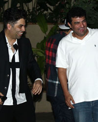 Karan Johar and Anurag Basu snapped at Siddarth Roy Kapoor's house