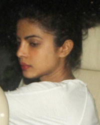 Priyanka Chopra snapped at Farhan Akhtar's House