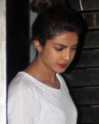 Priyanka Chopra snapped at Farhan Akhtar's House