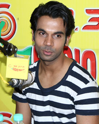 Raj Kumar Rao at Radio Mirchi Mumbai studio during promotion of their upcoming movie 'Citylights'