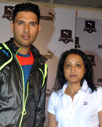 Yuvraj Singh at PUMA launches a one-of-a-kind Relay Running Property for Students