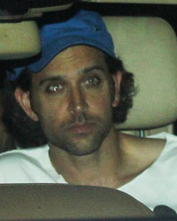 Hrithik Roshan at special screening of 'Heropanti'