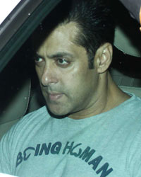 Salman Khan snapped at airport