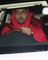 Abhishek Bachchan and Amitabh Bachchan snapped at PVR