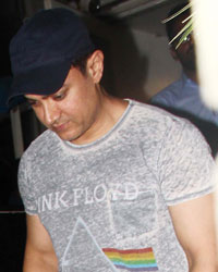 Aamir Khan snapped at Pathology Hospital in Bandra