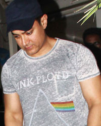 Aamir Khan snapped at Pathology Hospital in Bandra