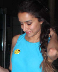 Shraddha Kapoor snapped at domestic airport