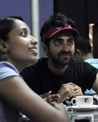 Ayushmann Khurrana Snapped at Yash Raj Studios Canteen