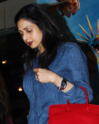 Sridevi snapped at Cinemax