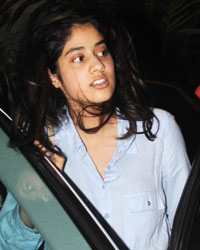 Jhanvi Kapoor snapped at Cinemax