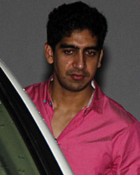 Ayaan Mukherjee  snapped at Karan Johar's residence