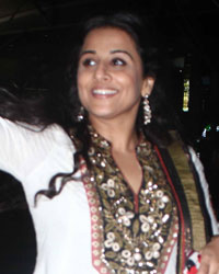 Vidya Balan snapped at domestic airport, Mumbai