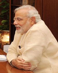 Aamir Khan calling on the Prime Minister, Shri Narendra Modi