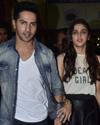 Varun Dhawan and Alia Bhatt promote 'Humpty Sharma Ki Dulhania' at H R College