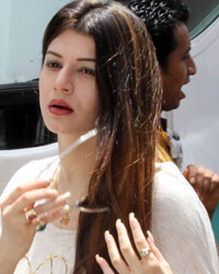 Kainaat Arora at Filmistan Studio