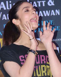 Alia Bhatt  at Tao Bar and Lounge, Chandigarh