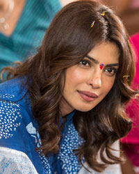 UNICEF India Ambassador actress Priyanka Chopra on a field visit in Chandrapur, Maharashtra