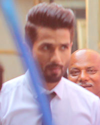 Shahid Kapoor on the sets of Jhalak Dikhhlaa Ja