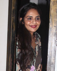 Madhoo Shah visits Hema Malini at her residence