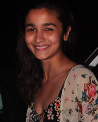 Alia Bhatt spotted at Juhu PVR