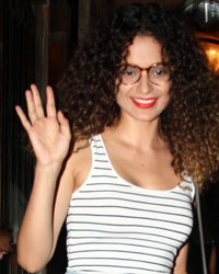 Kangana Ranaut snapped at Bandra