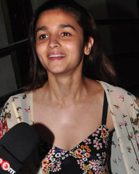 Alia Bhatt spotted at Juhu PVR