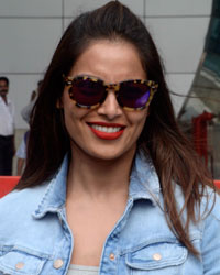 Bipasha Basu snapped at airport