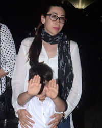 Karishma Kapoor snapped ar Airport