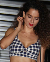 Manish Malhotra and Kangana Ranaut snapped at Hakkasan, Bandra