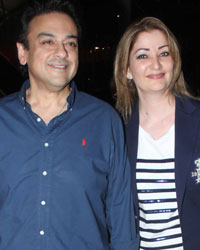 Adnan Sami and Roya Faryabi