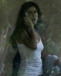 Katrina Kaif snapped outside her house