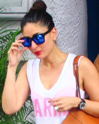 Kareena Kapoor snapped at Olive Bar