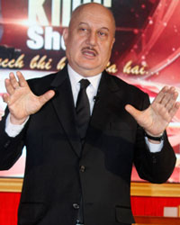 Press conference of The Anupam Kher Show- Kucch Bhi Ho Sakta