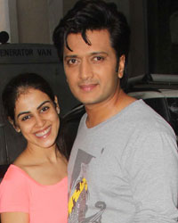 Genelia D'Souza and Ritesh Deshmukh