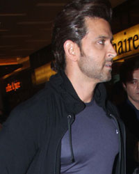 Hrithik Roshna snapped with his kids at PVR