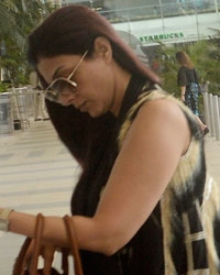 Tabu snapped at airport