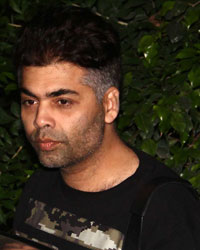 Karan Johar snapped and Manish Malhotra's house