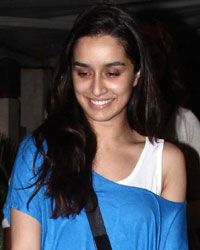 Shraddha Kapoor snapped at a Restaurant in Khar