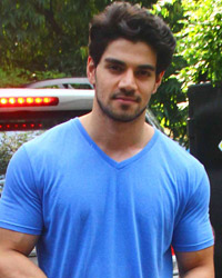 Sooraj Pancholi snapped in Bandra