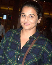 Vidya Balan snapped at airport