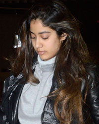 Jhanvi Kapoor snapped at airport