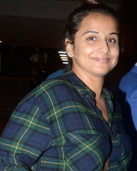 Vidya Balan snapped at airport