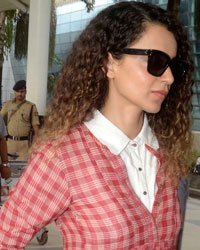 Kangana Ranaut snapped at airport