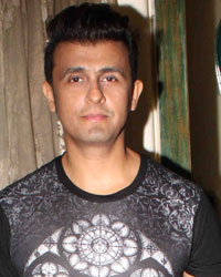 Sonu Nigam during the promotion of the latest version of the Indian National Anthem